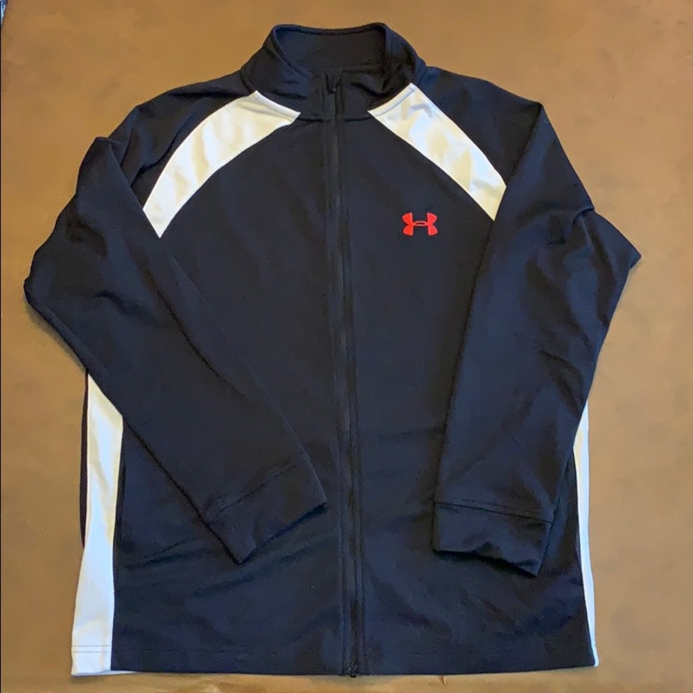 Under Armour UA All Season Gear YXL Jacket Youth Zip up Sweatshirt Jacket
